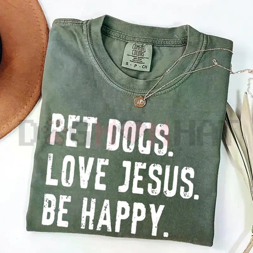 "Dogs and Jesus" Tee