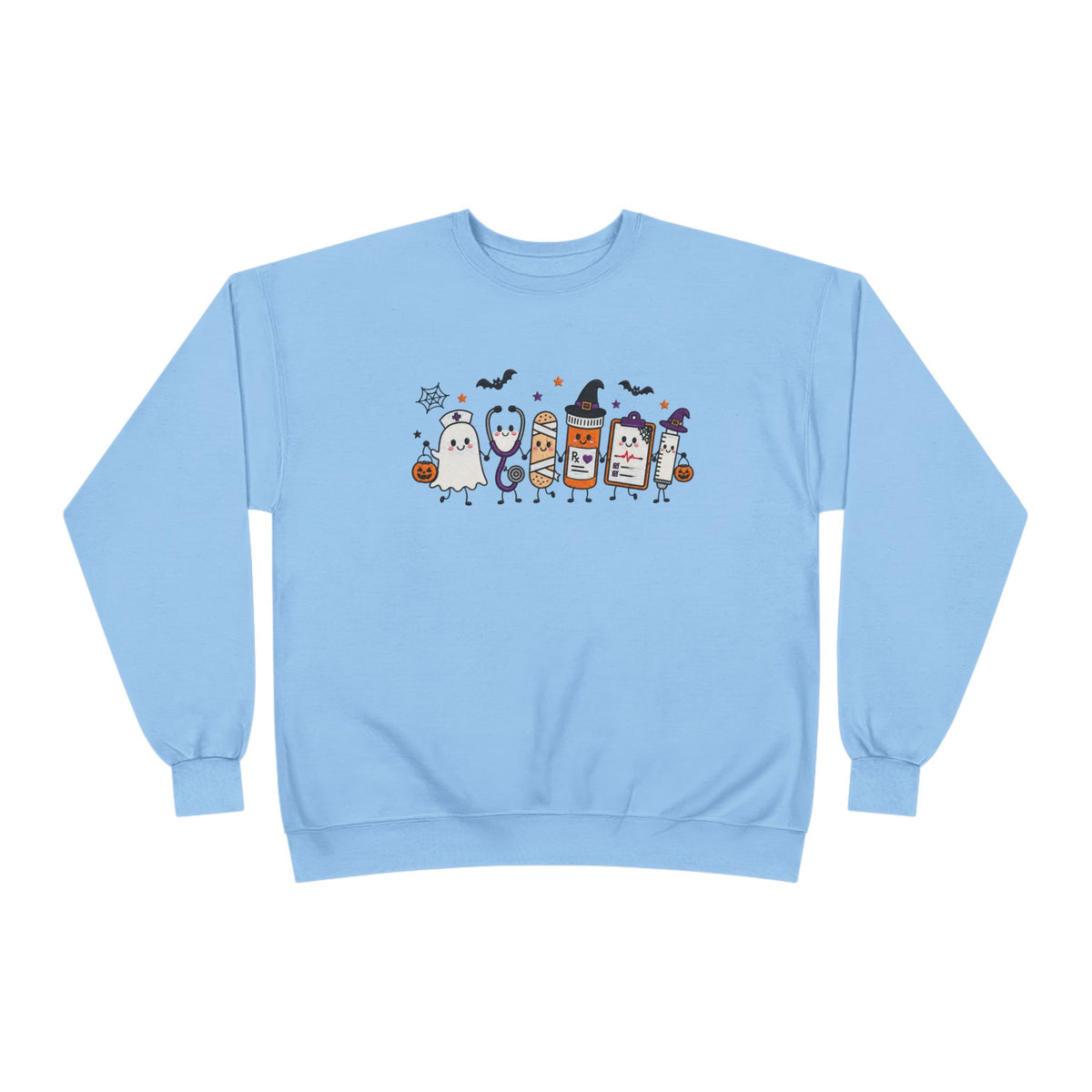 Nurse Halloween Candy Crewneck Sweatshirt
