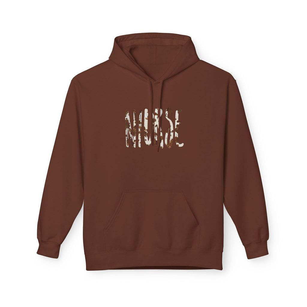 Nurse Cow Print Hoodie