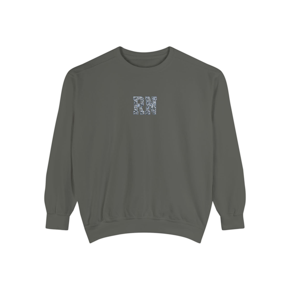 RN Floral Embroidered Crewneck Sweatshirt