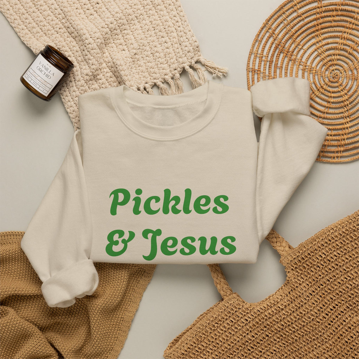 Pickles & Jesus Crewneck