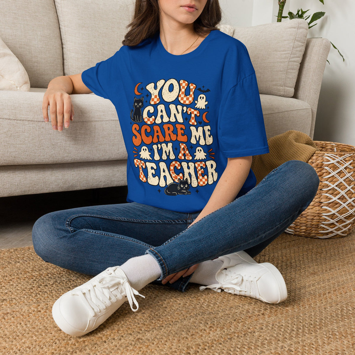 You Can't Scare Me I'm a Teacher Tee