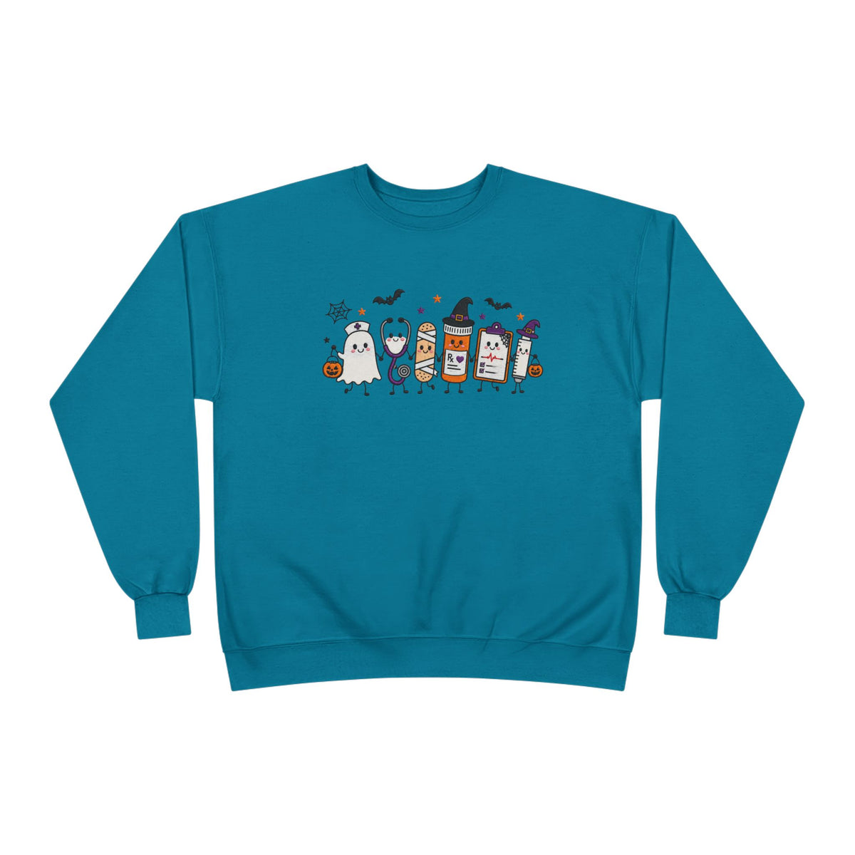 Nurse Halloween Candy Crewneck Sweatshirt