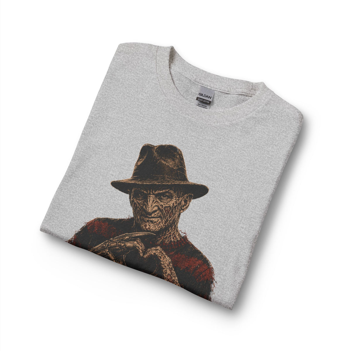 Freddy Retro Slasher Hand Heart Tee