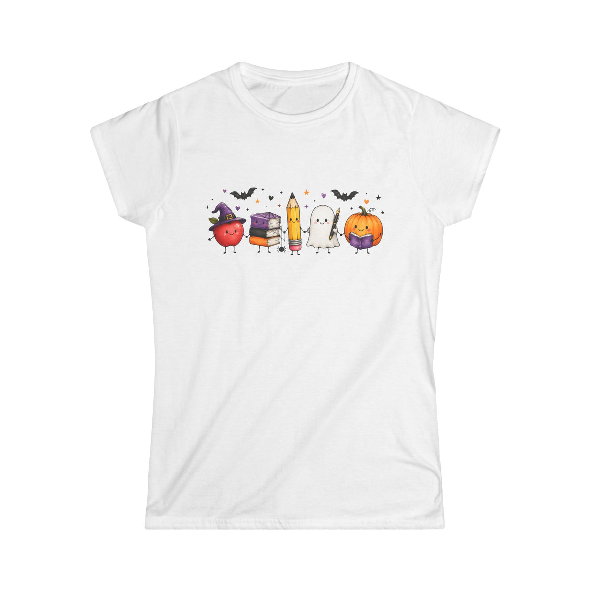 Halloween Friends Teacher Tee
