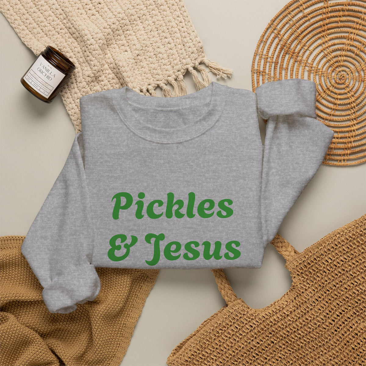 Pickles & Jesus Crewneck
