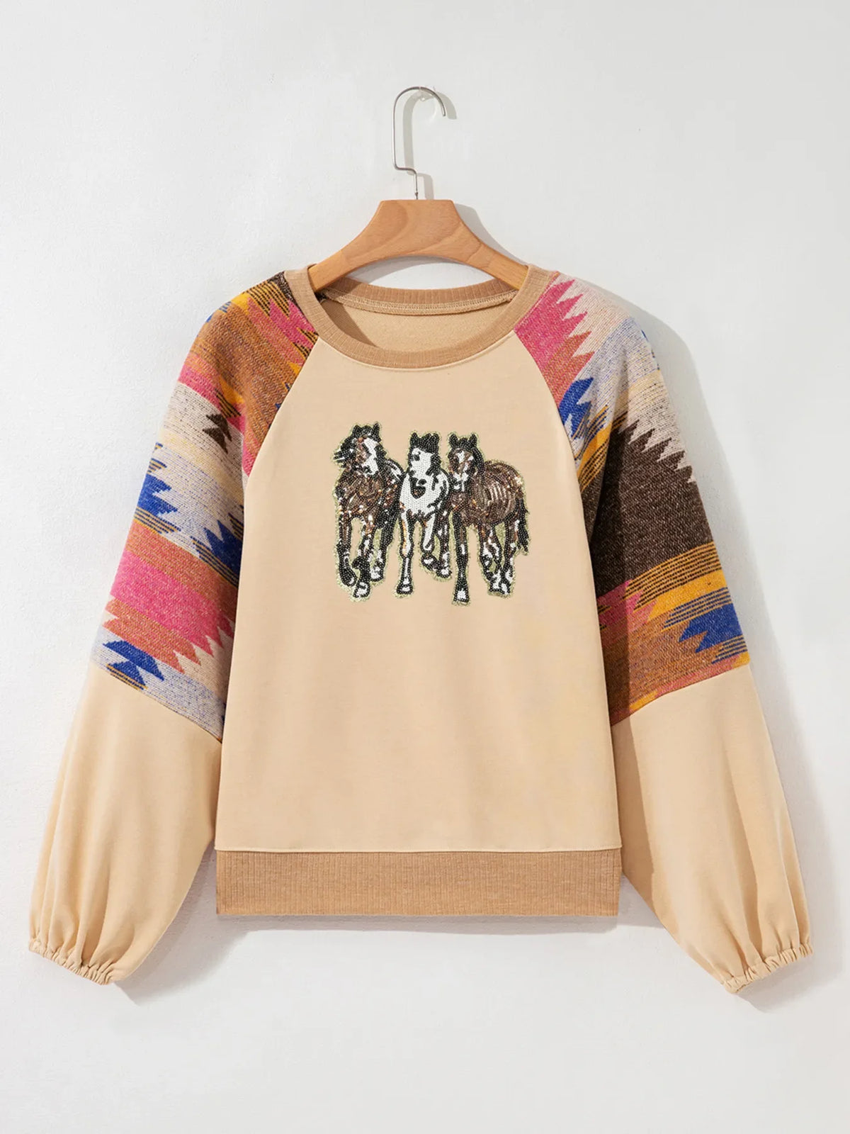 Sequin Cowgirl Sweatshirt