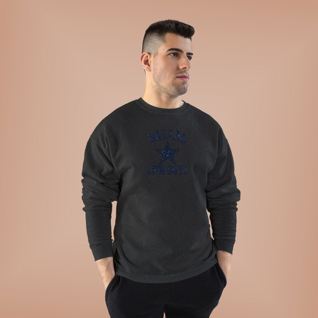 Dallas Cowboys Vintage Star Crewneck Sweatshirt
