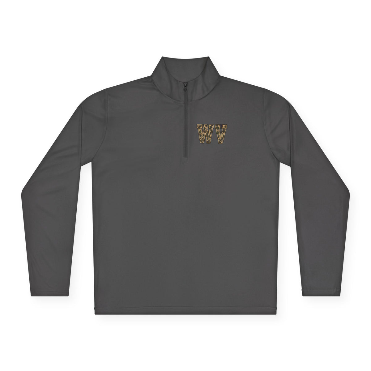 WV Mountaineers Camo Quarter Zip Pullover