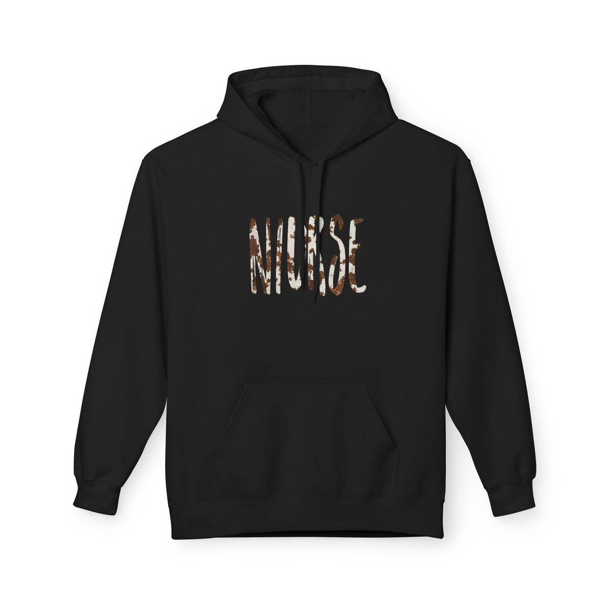 Nurse Cow Print Hoodie