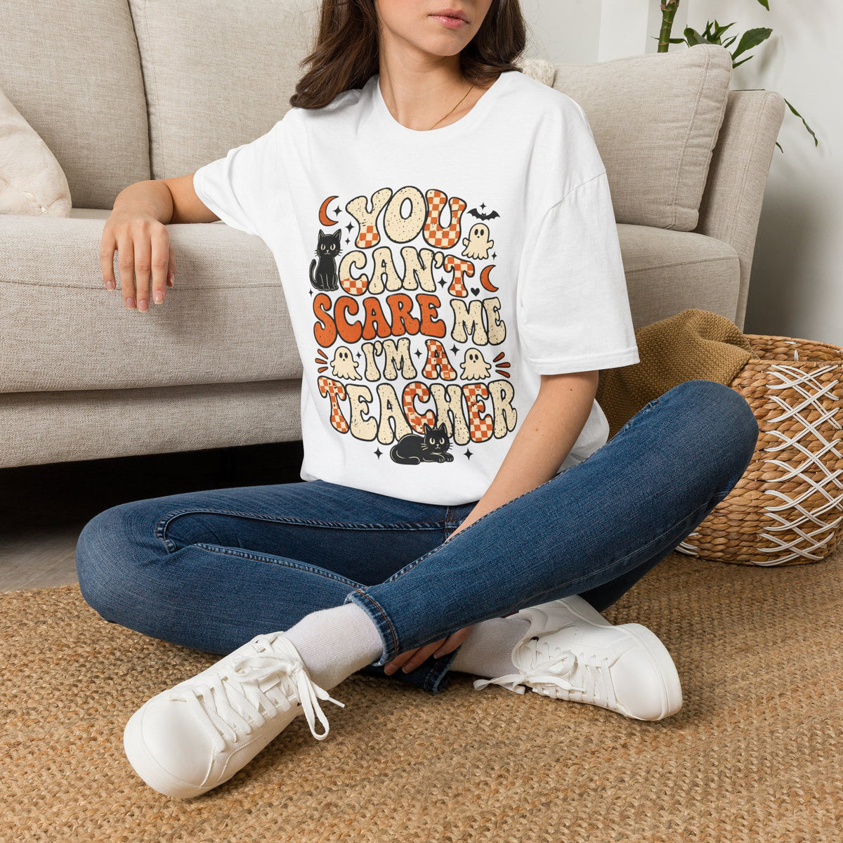 You Can't Scare Me I'm a Teacher Tee
