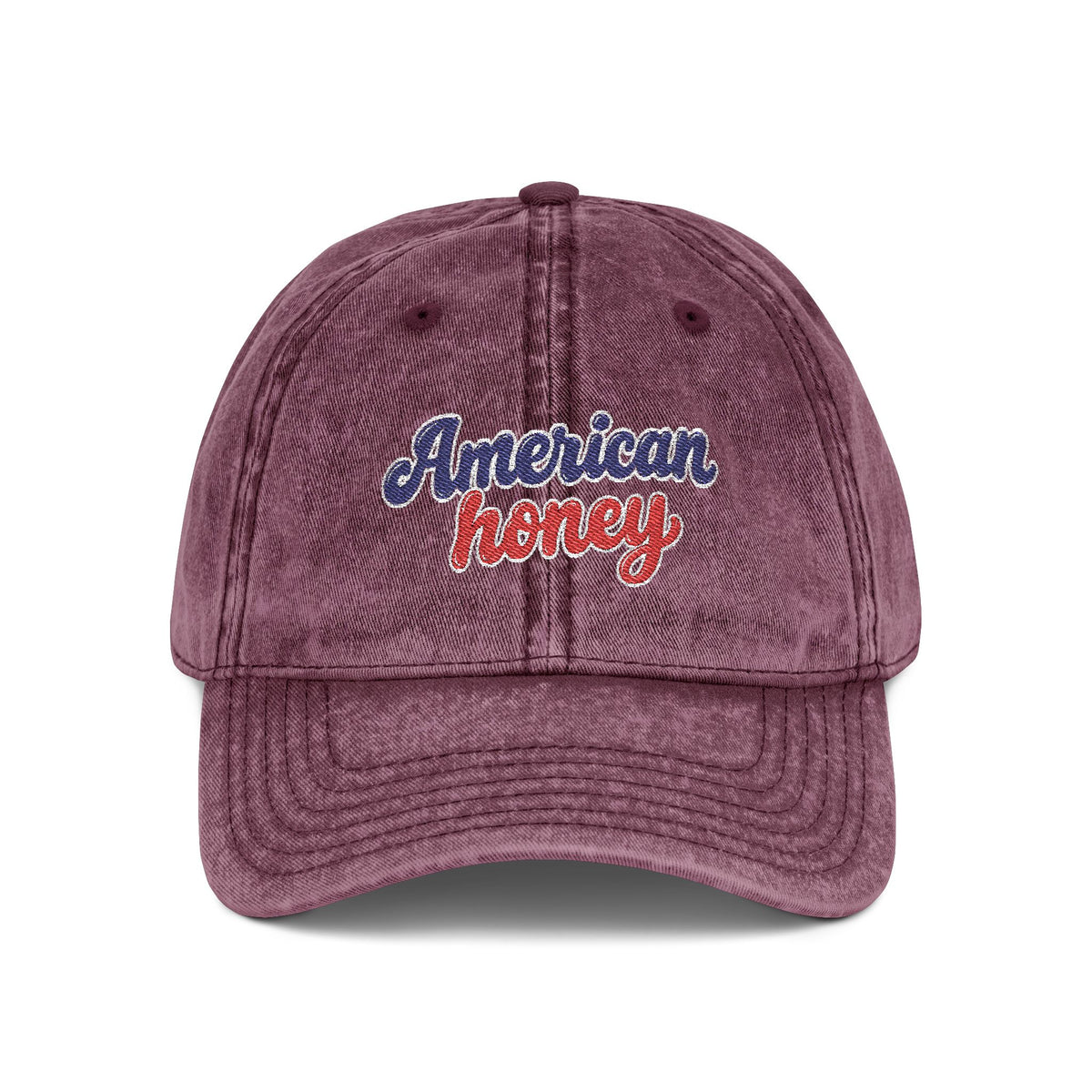 American Honey Vintage Embroidered Hat
