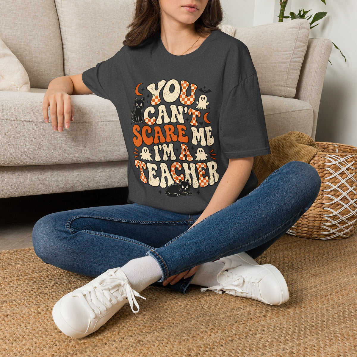 You Can't Scare Me I'm a Teacher Tee