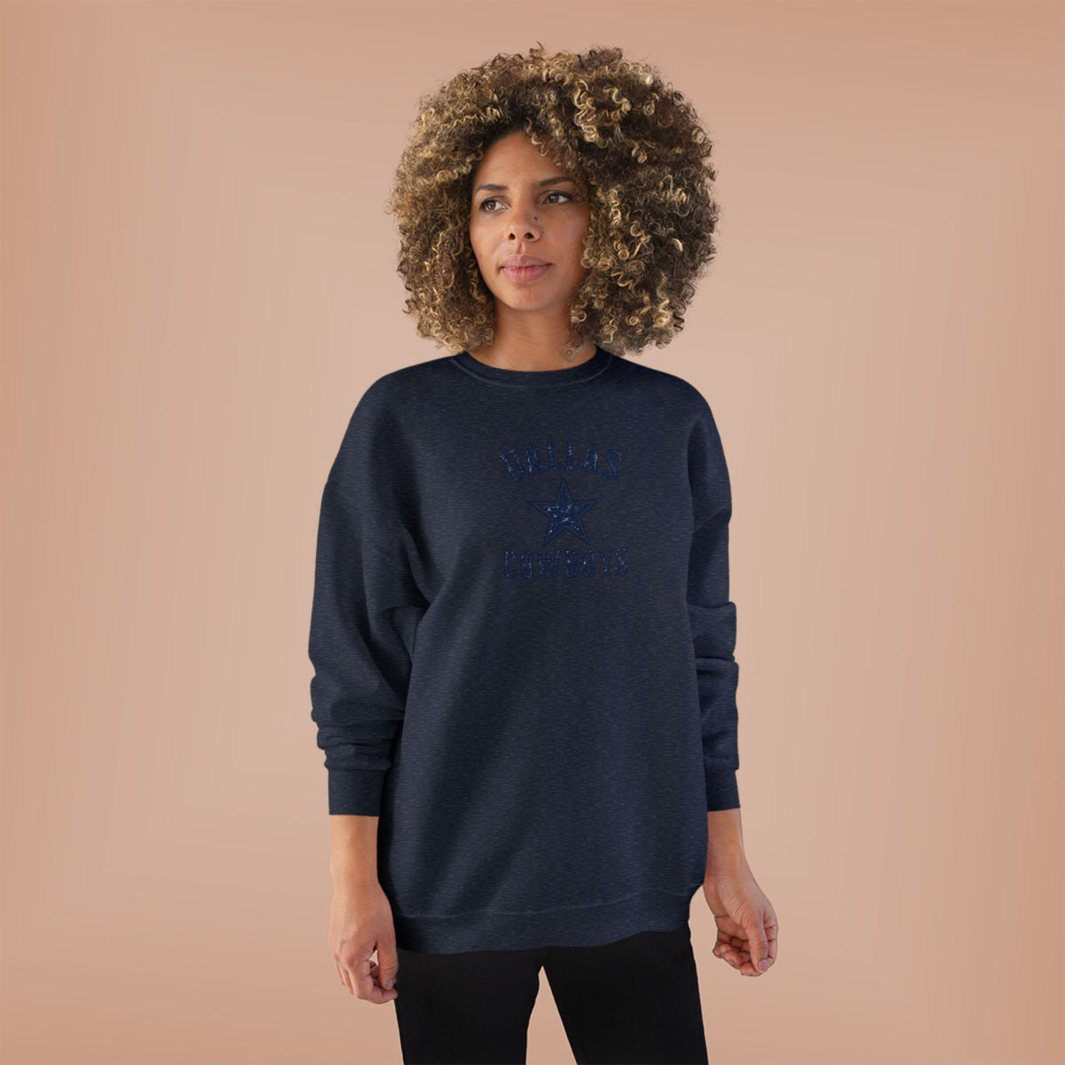 Dallas Cowboys Vintage Star Crewneck Sweatshirt