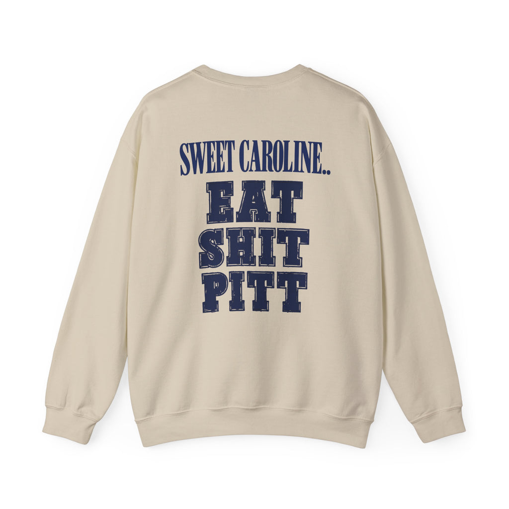 West Virginia Crewneck Sweatshirt — 'Eat Sh*t Pitt'