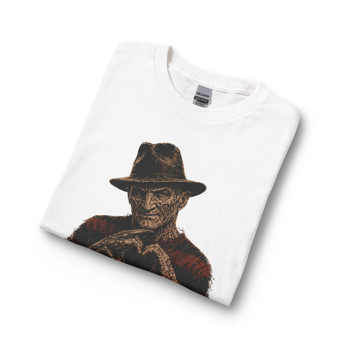 Freddy Retro Slasher Hand Heart Tee