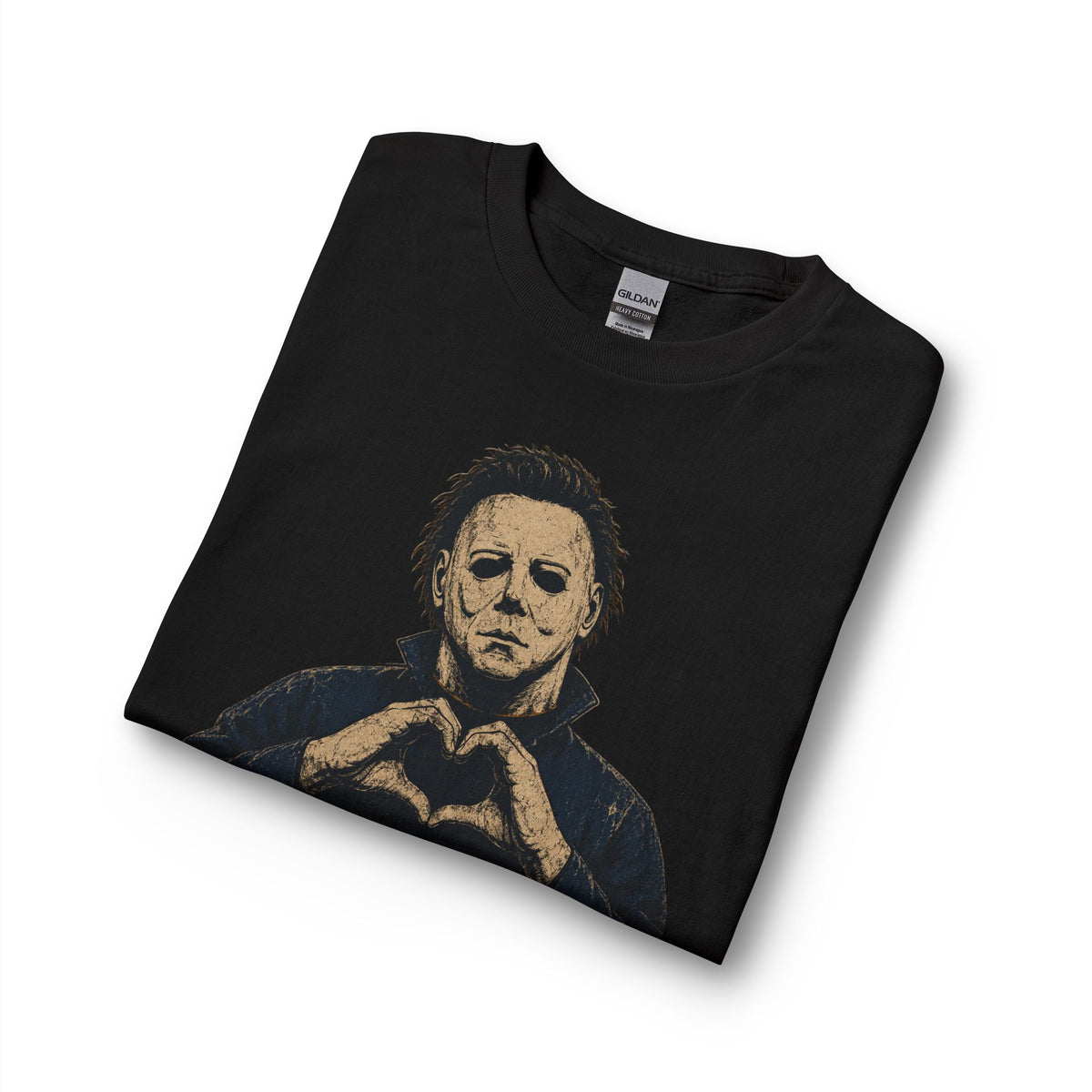 Michael Retro Slasher Hand Heart Tee