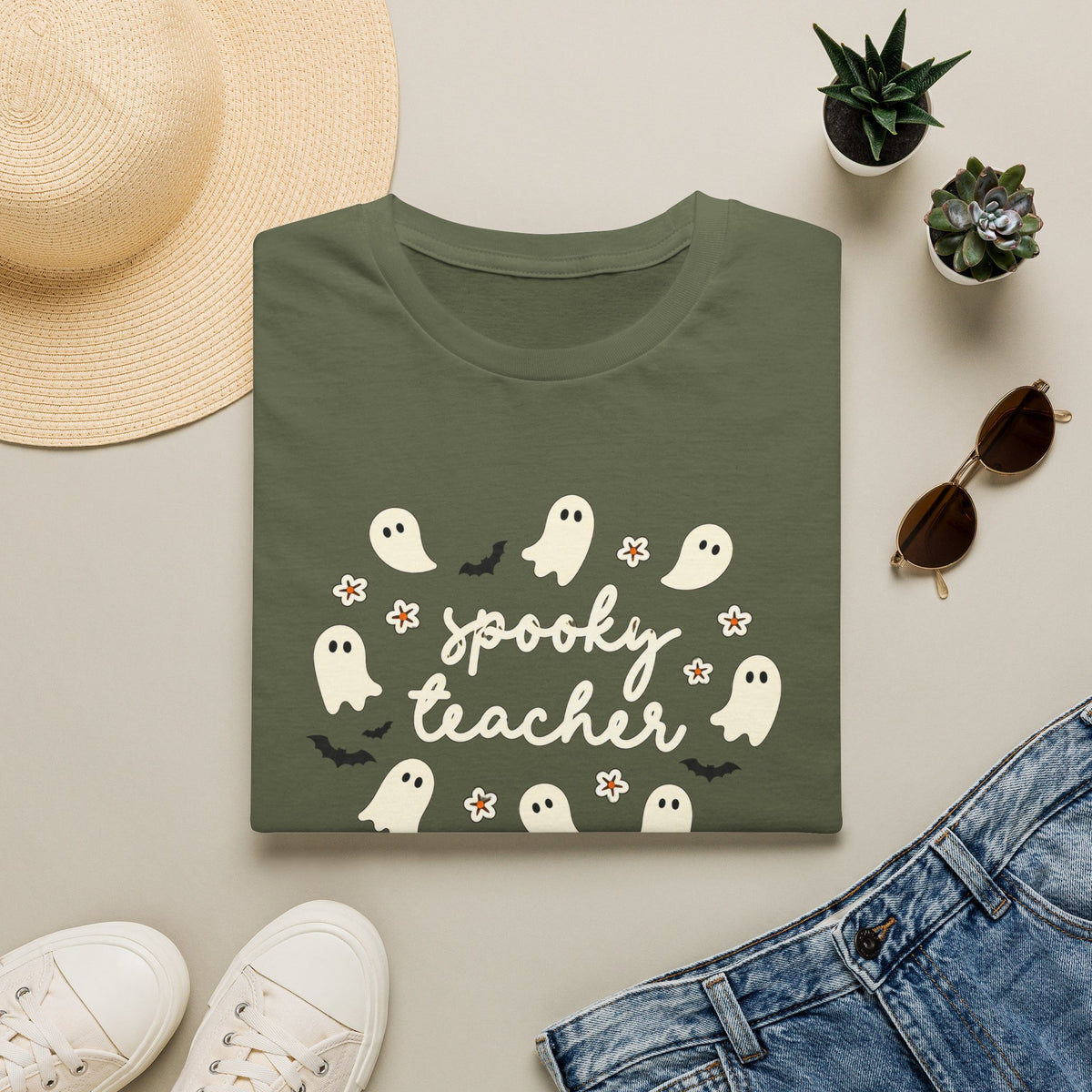 Spooky Teacher Tee