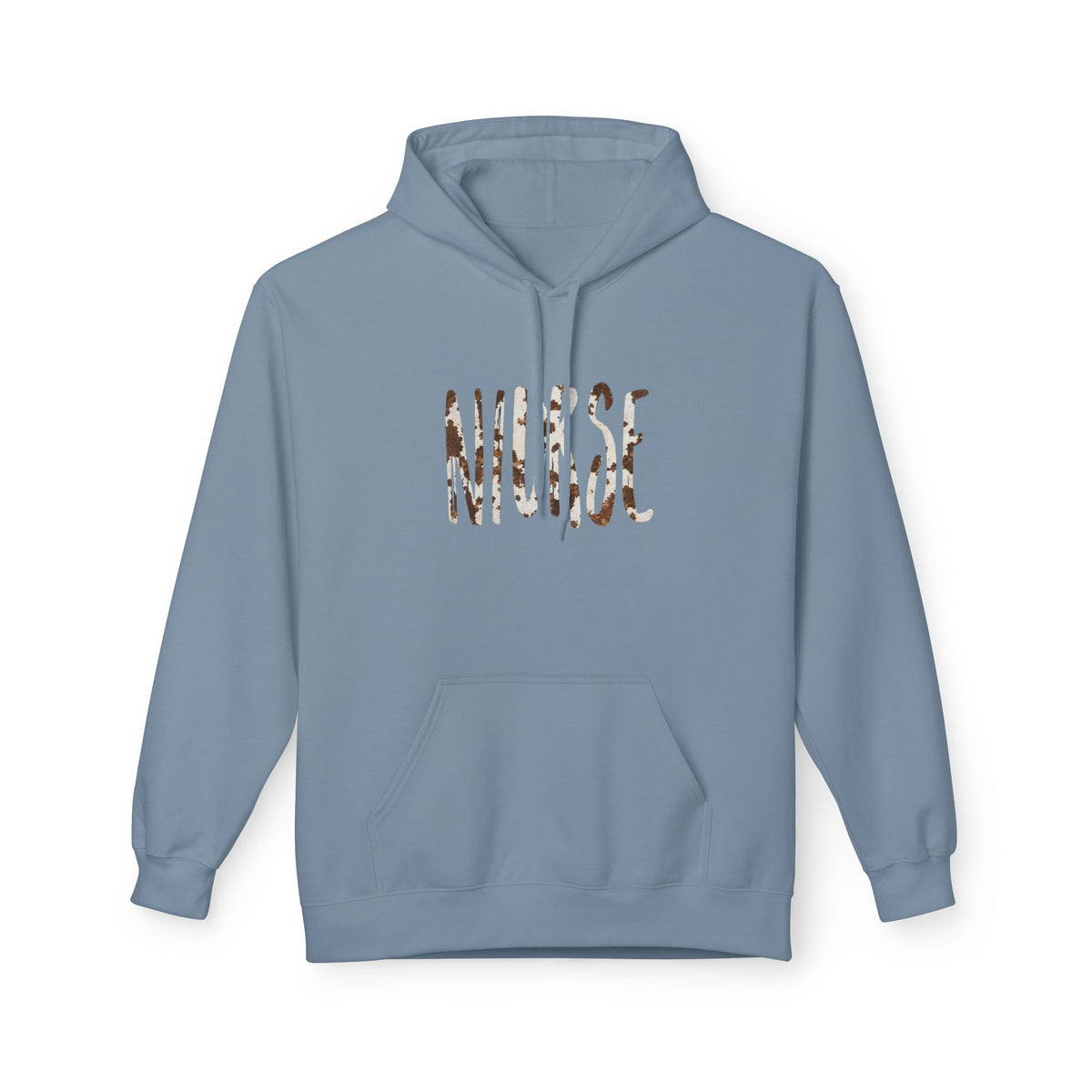 Nurse Cow Print Hoodie