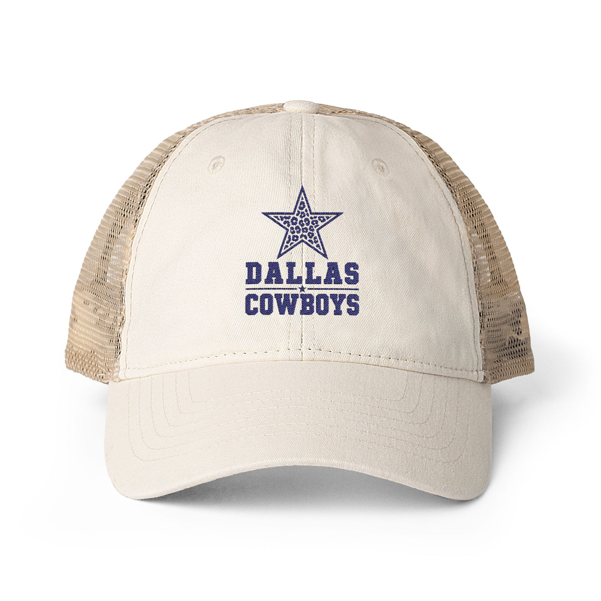 Women's Cowboys Washed Mesh-Back Hat