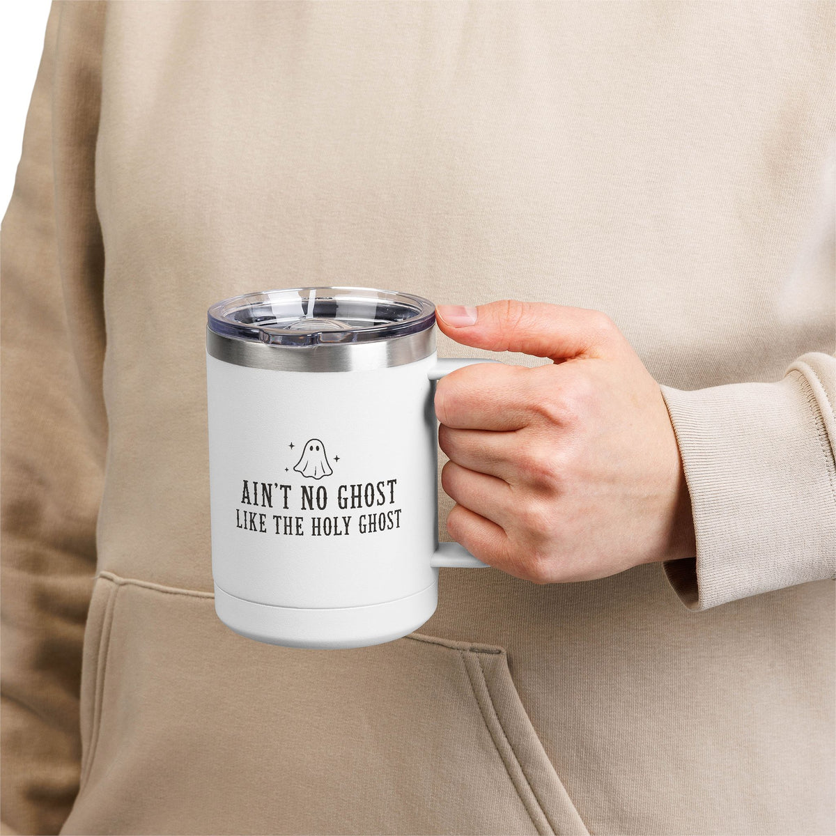 Ain't No Ghost Like the Holy Ghost 15oz Tumbler Mug