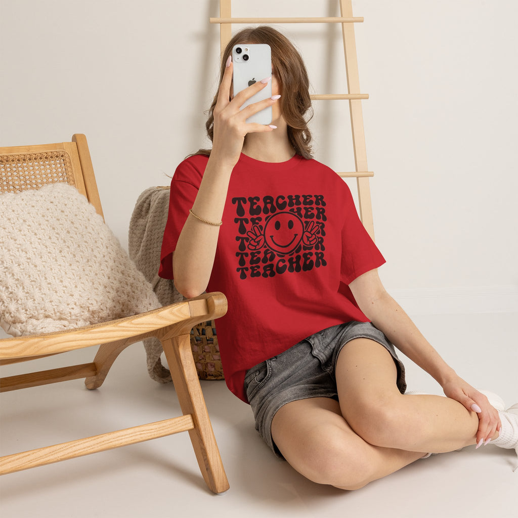 Groovy Teacher Tee
