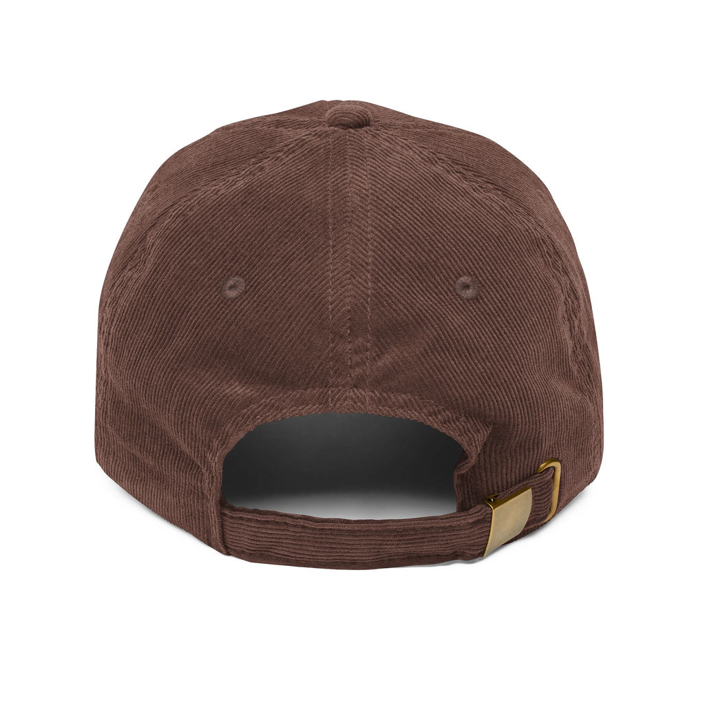 Corduroy Texas Embroidered Hat
