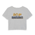 Let's Go Mountaineers Cropped Tee