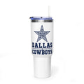Dallas Cowboys Leopard Star 40oz Tumbler