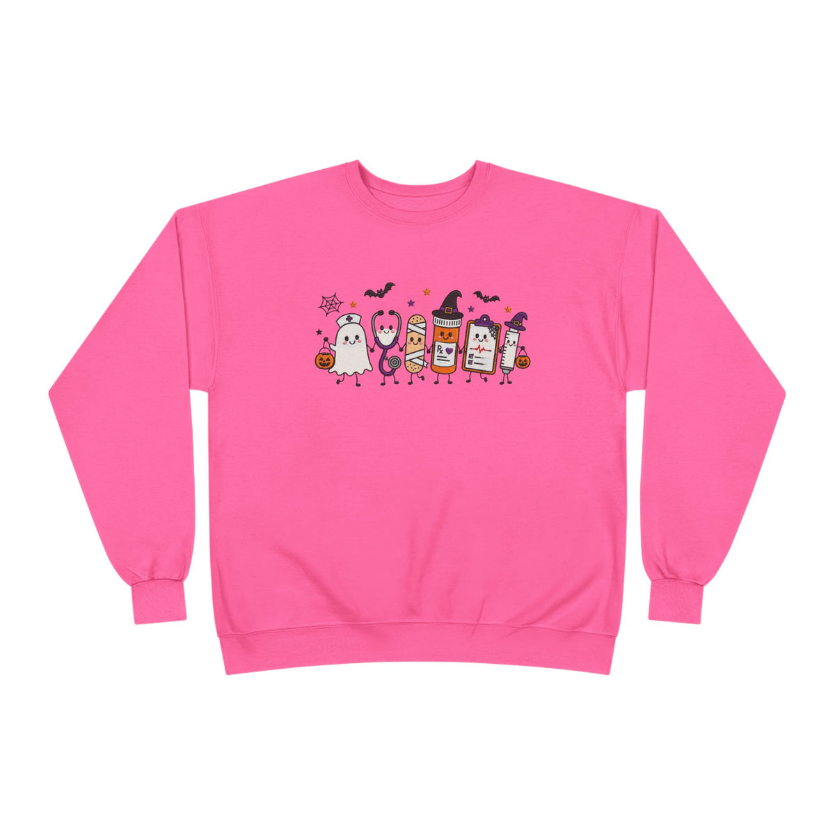Nurse Halloween Candy Crewneck Sweatshirt