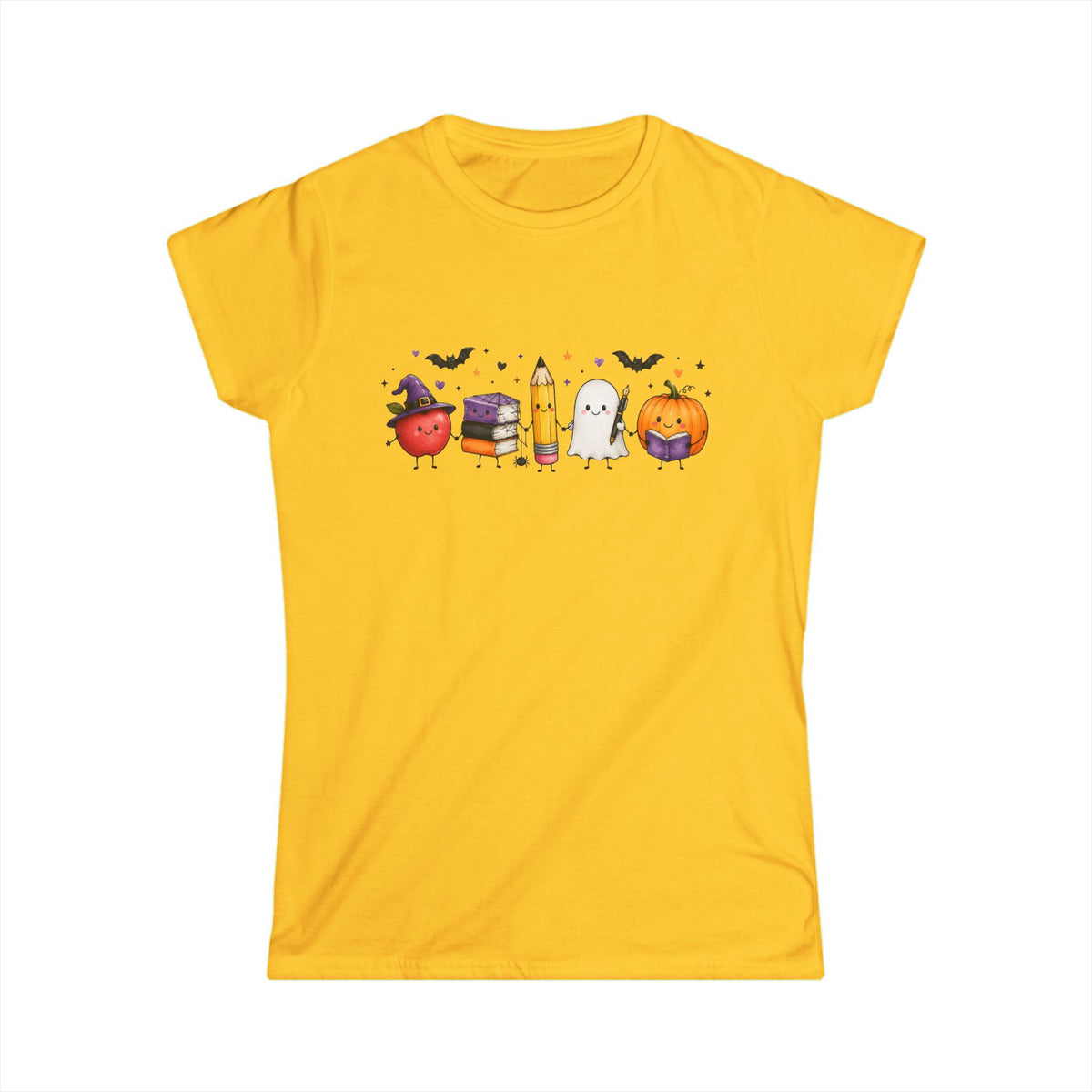 Halloween Friends Teacher Tee