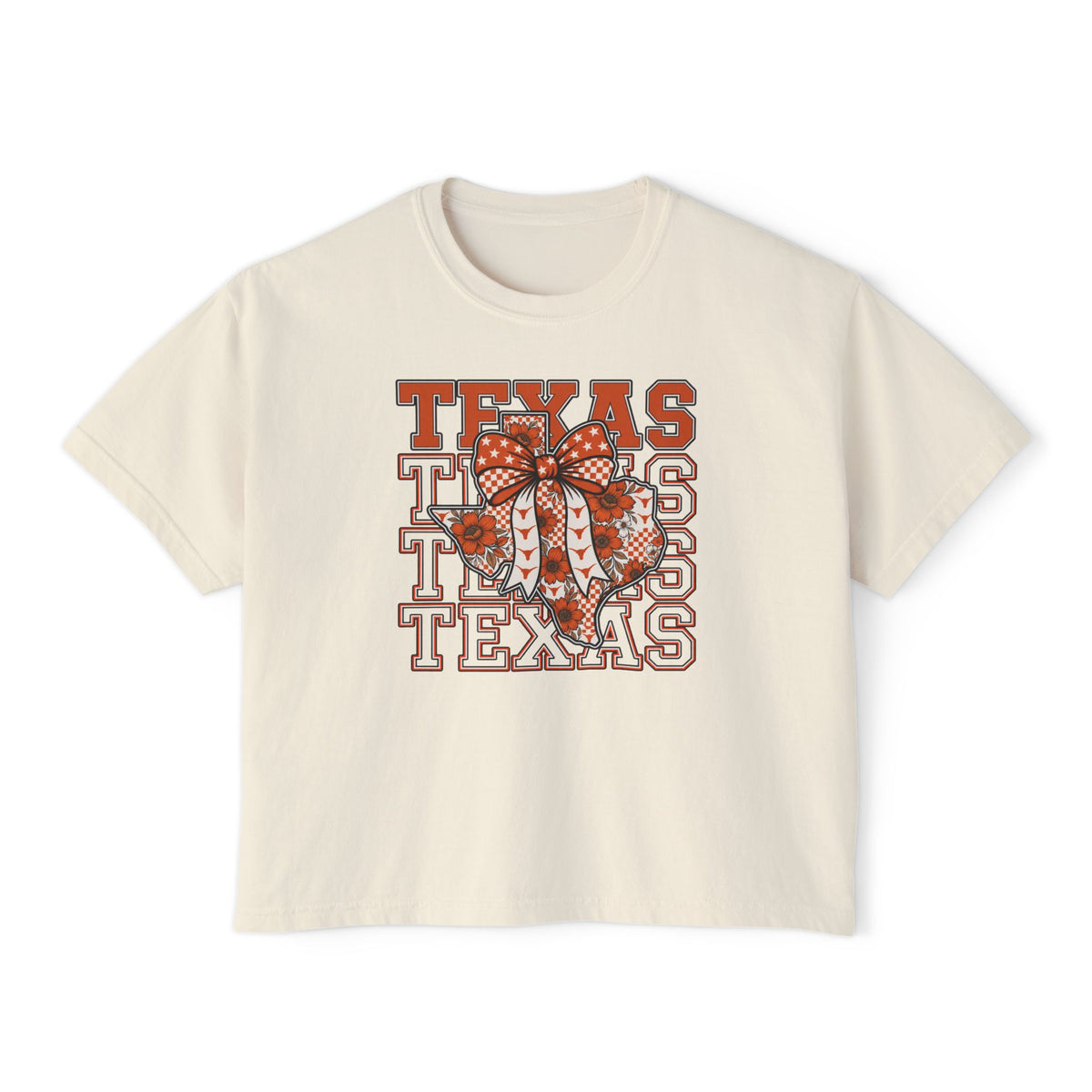 Texas Bow Boxy Tee