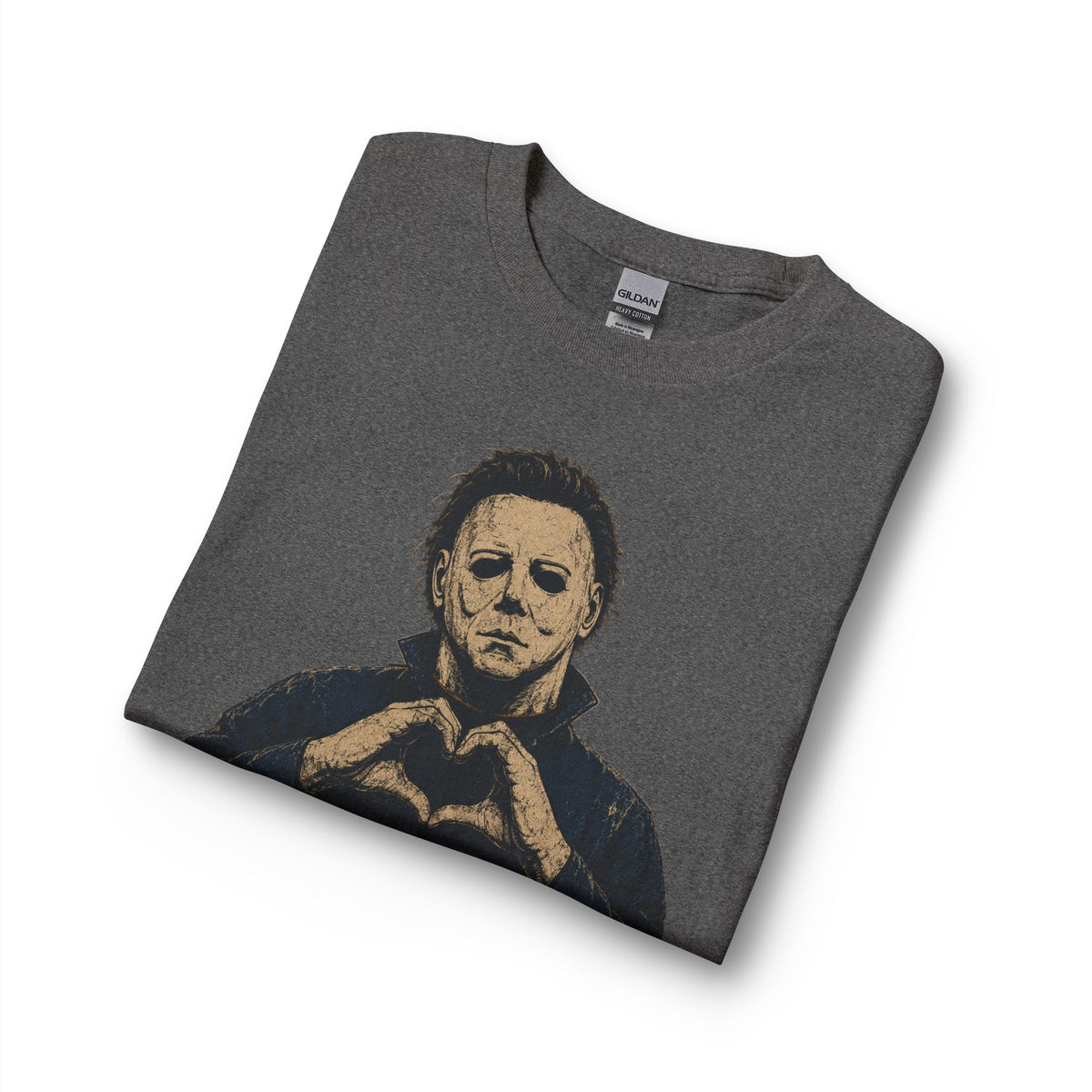 Michael Retro Slasher Hand Heart Tee