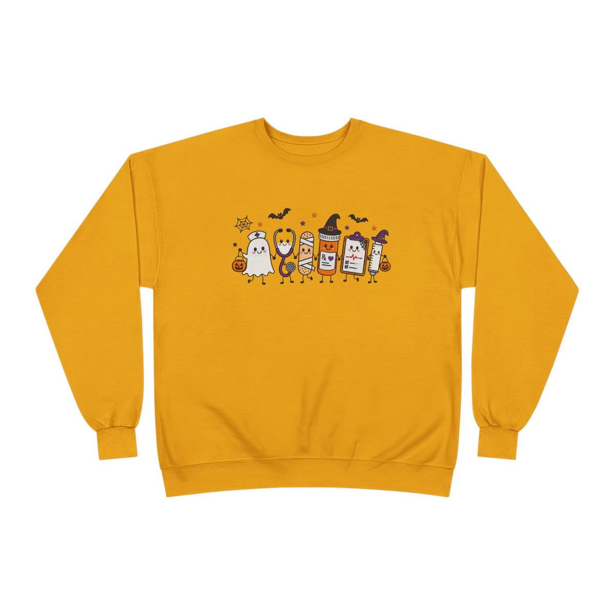 Nurse Halloween Candy Crewneck Sweatshirt