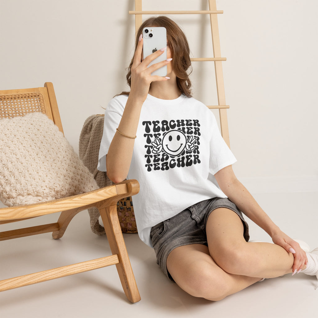 Groovy Teacher Tee