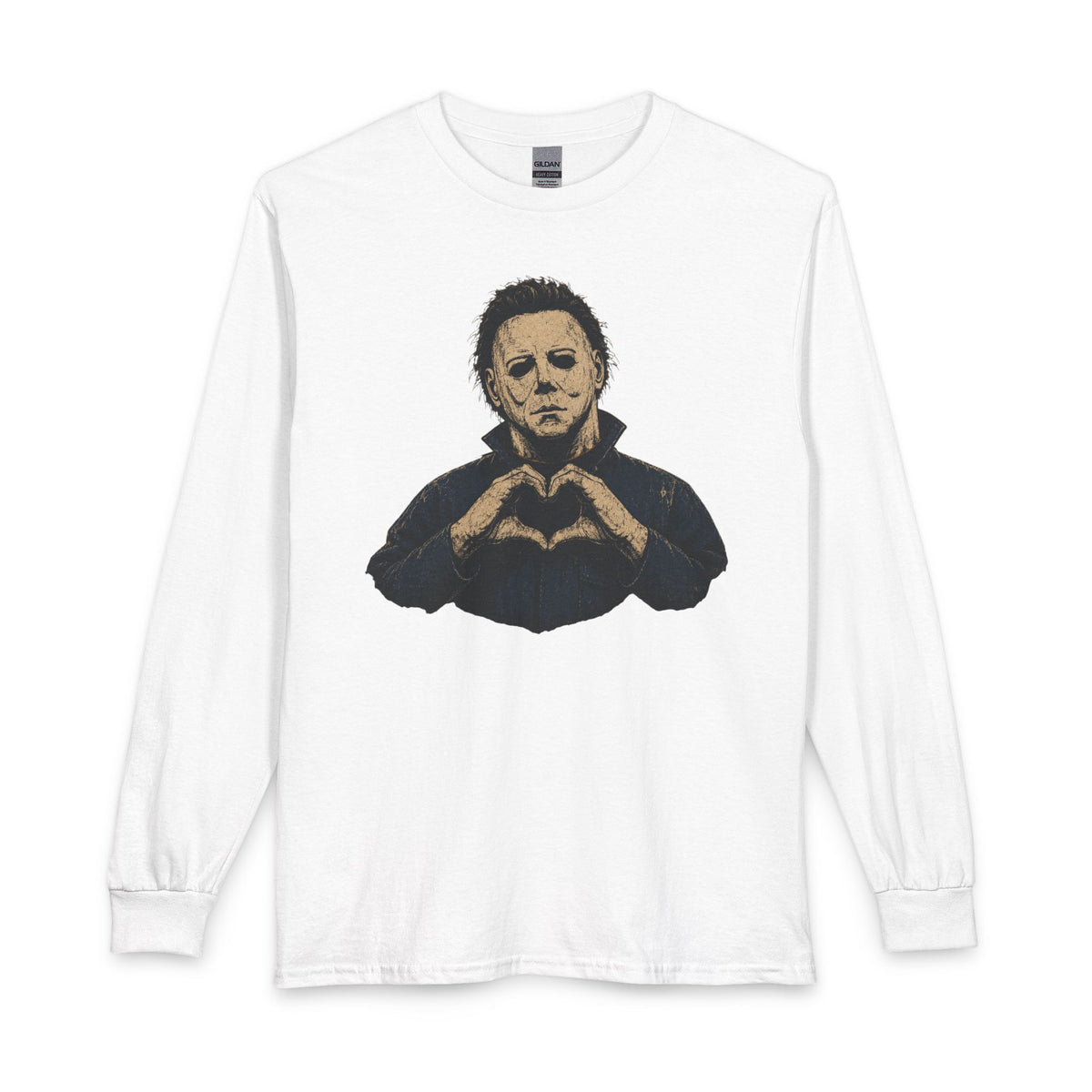 Michael Retro Slasher Hand Heart Tee