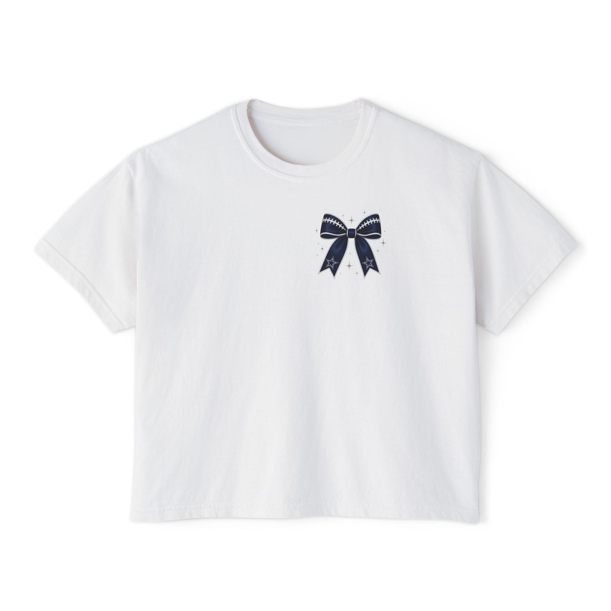 Dallas Cowboys Retro Bow Boxy Tee