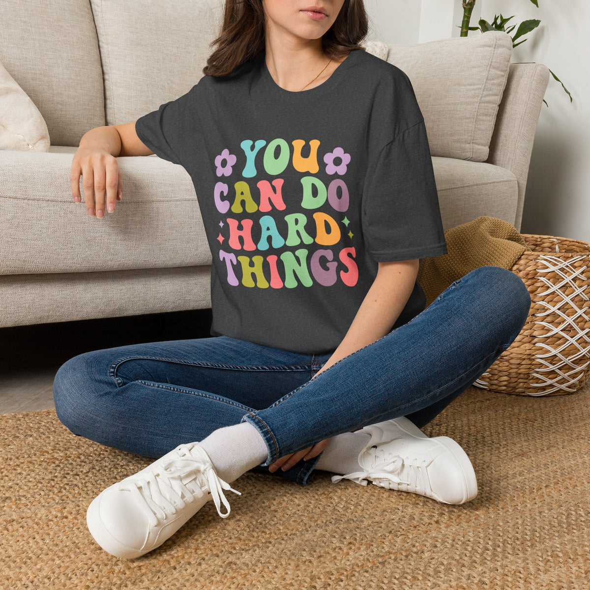 You Can Do Hard Things Tee