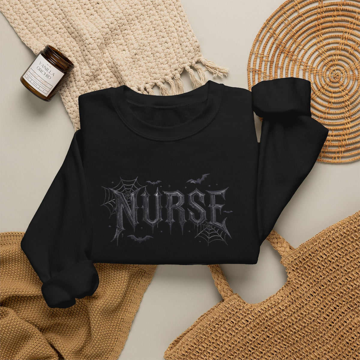 Gothic Nurse Crewneck Sweatshirt