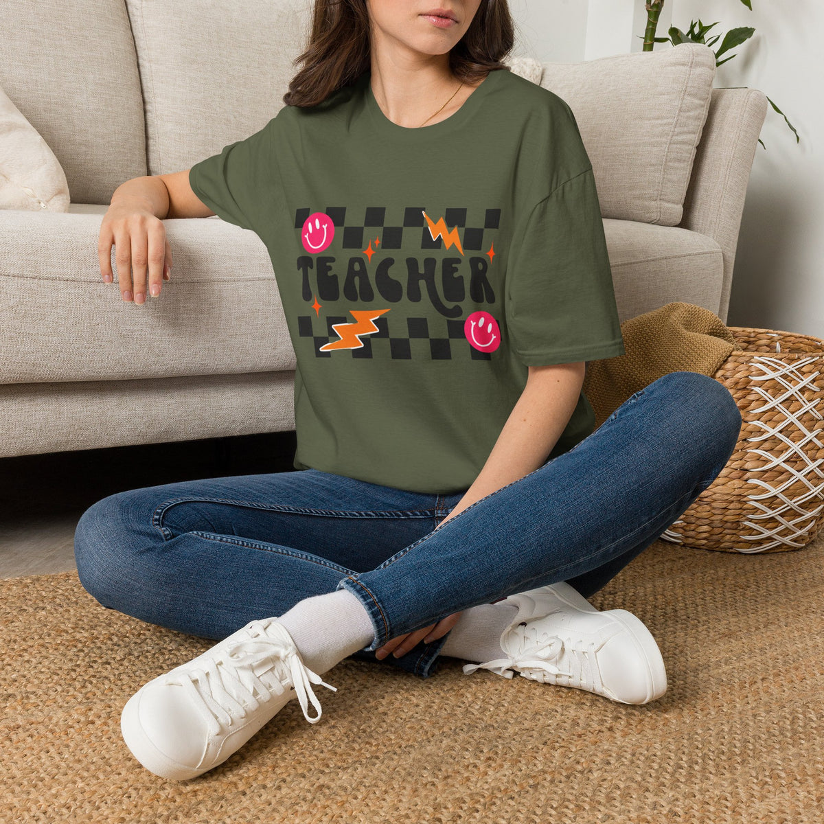 Retro Teacher Tee