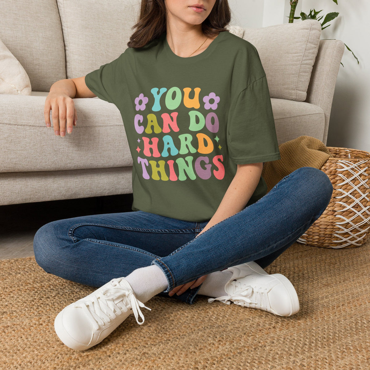 You Can Do Hard Things Tee