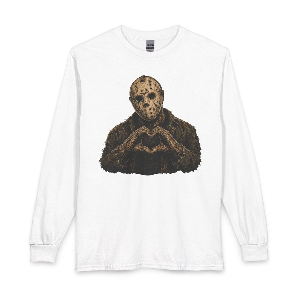 Jason Retro Slasher Hand Heart Tee