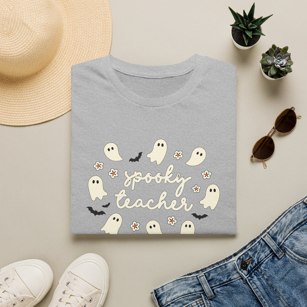 Spooky Teacher Tee