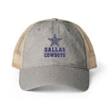 Women's Cowboys Washed Mesh-Back Hat
