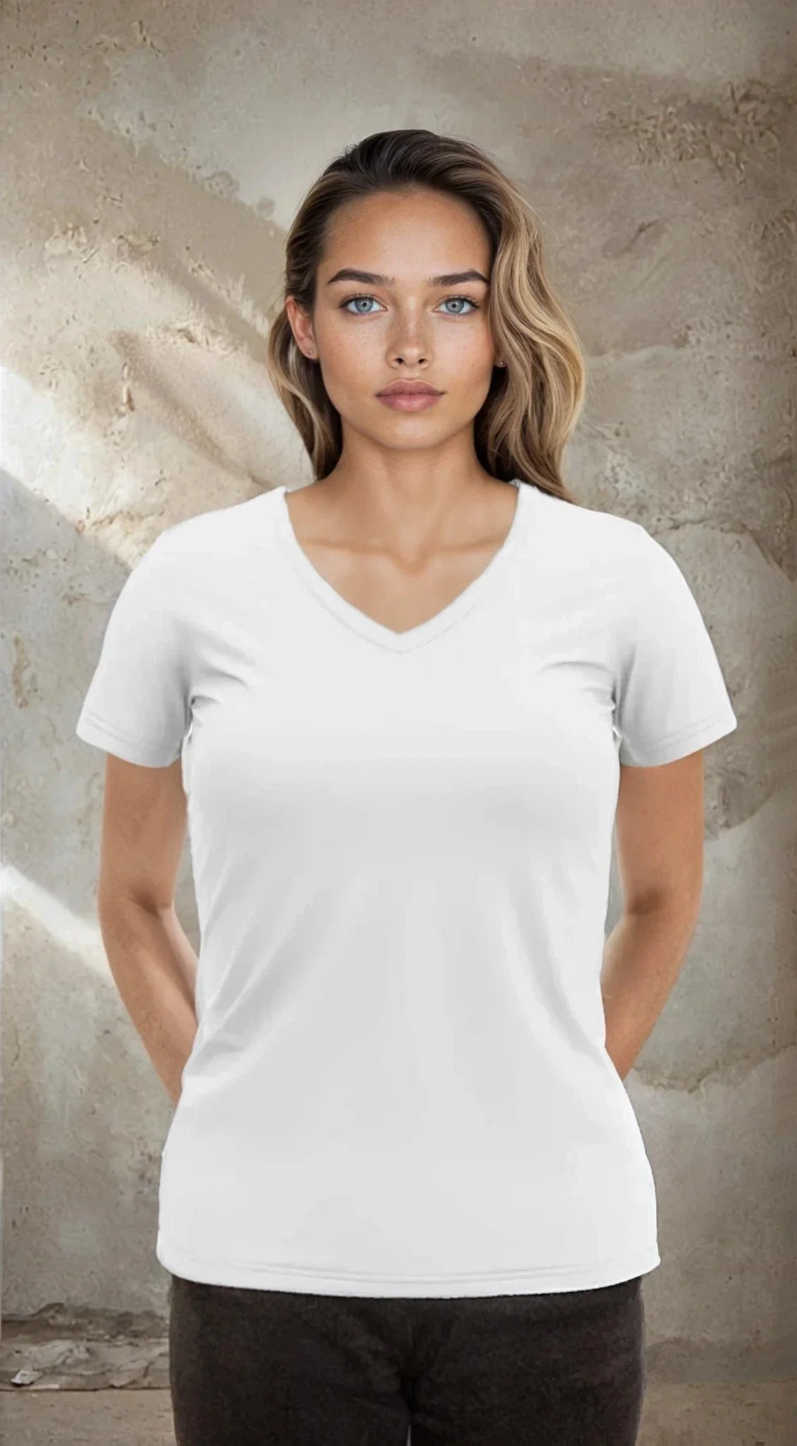 Classic Comfy Cowgirl V-Neck Tee