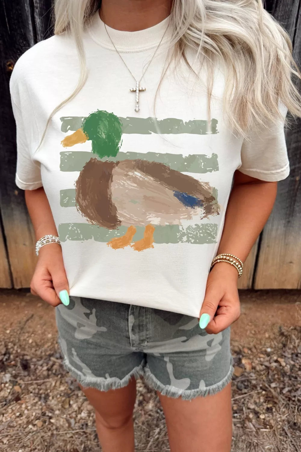 Graffiti Duck Graphic Tee
